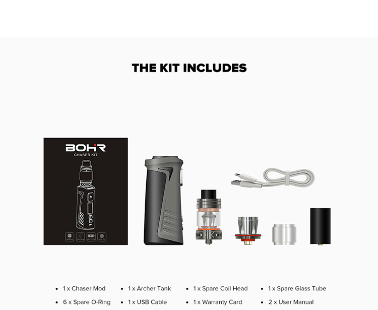 Bohr Chaser 127W Starter Kit Bohr Chaser 127W Starter Kit
