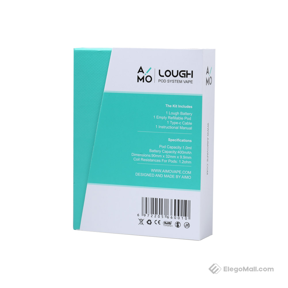 AIMO Lough Pod Vape Kit 400mAh & 1.0ml