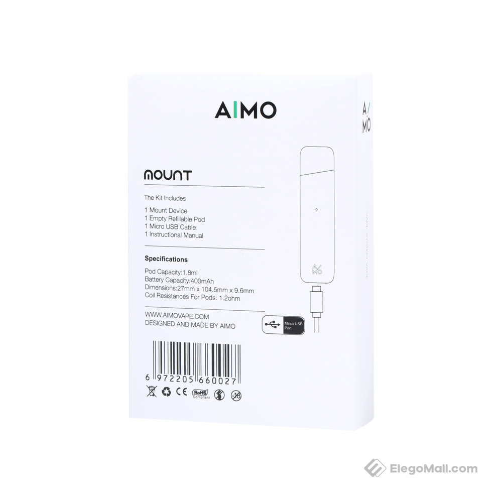 AIMO Mount Pod System Kit 400mAh & 1.8ml