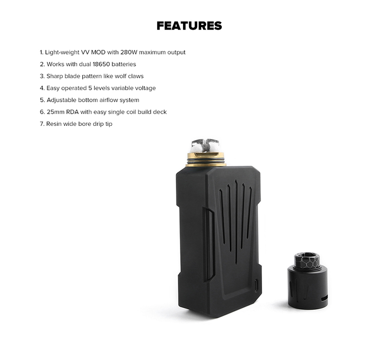 Teslacigs Invader 4X 280W Starter Kit Teslacigs Invader 4X 280W Starter Kit