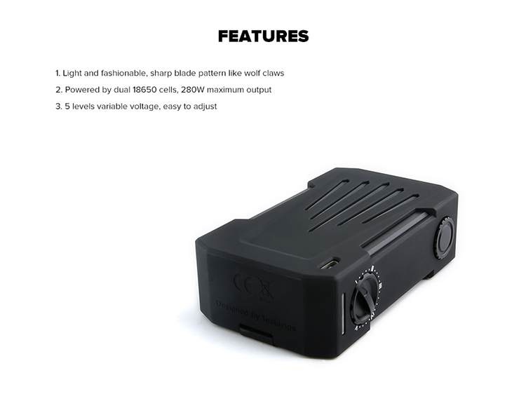 Teslacigs Invader 4X Mod Teslacigs Invader 4X Mod