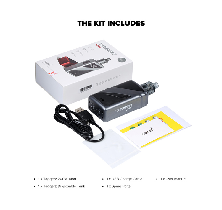 Smoant Taggerz 200W Starter Kit Smoant Taggerz 200W Starter Kit
