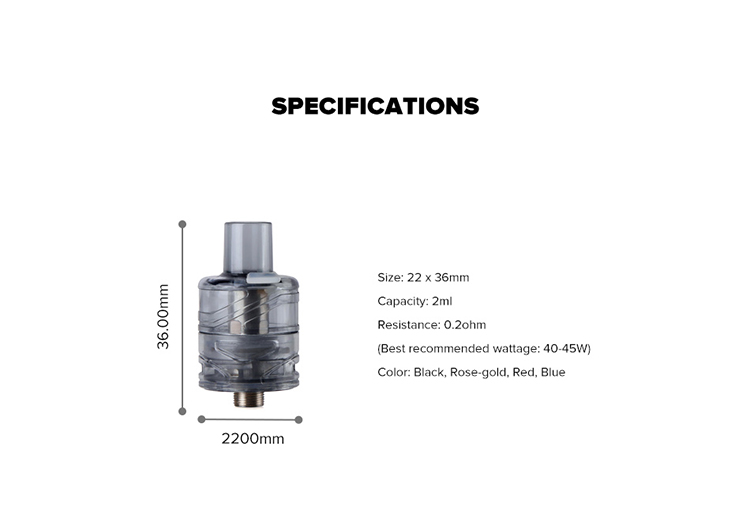 Smoant Taggerz Disposable Tank Smoant Taggerz Disposable Tank
