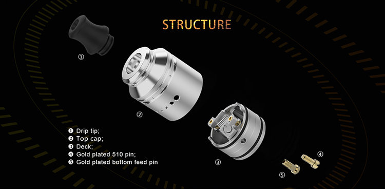 Vapefly Holic MTL RDA Atomizer Vapefly Holic MTL RDA Atomizer