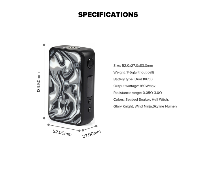 Eleaf iStick Mix 160W Box Mod Eleaf iStick Mix 160W Box Mod