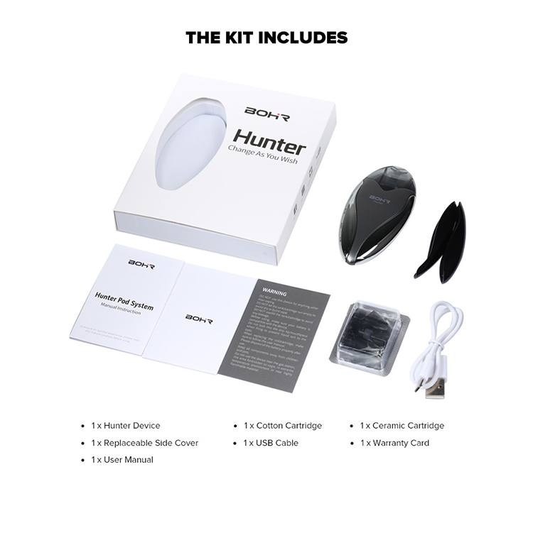 Bohr Hunter Pod System Kit 