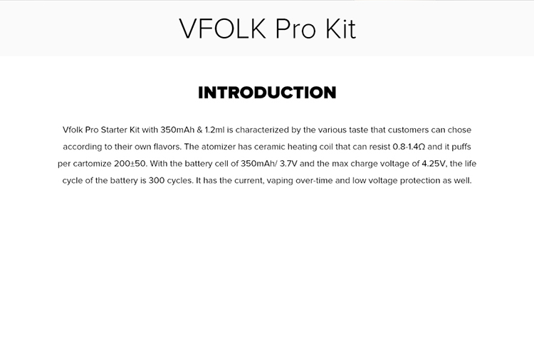 VFOLK Pro Starter Kit VFOLK Pro Starter Kit
