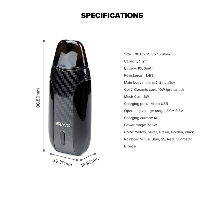 STARSS Bravo Pod Kit