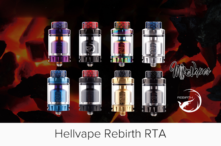 Hellvape Rebirth RTA Atomizer Hellvape Rebirth RTA Atomizer
