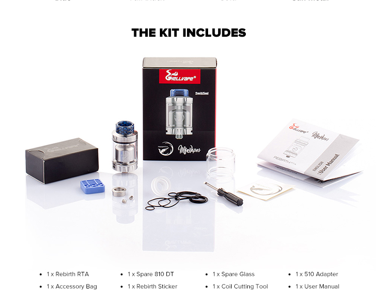 Hellvape Rebirth RTA Atomizer Hellvape Rebirth RTA Atomizer