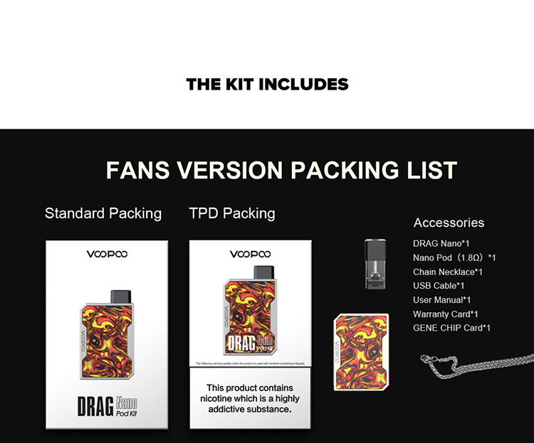 Voopoo Drag Nano Pod System Kit