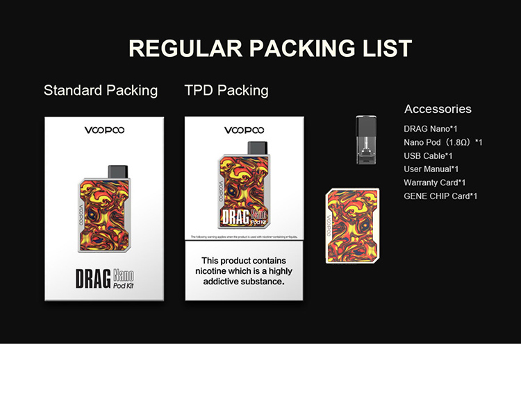 Voopoo Drag Nano Pod System Kit