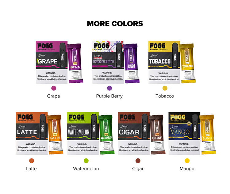 FOGG Vape Disposable Pod Kit FOGG Vape Disposable Pod Kit