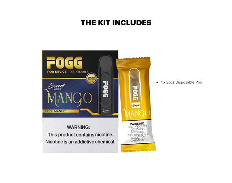 FOGG Vape Disposable Pod Kit FOGG Vape Disposable Pod Kit