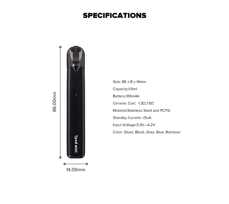 Yosta Ypod Mini Pod Vape Kit