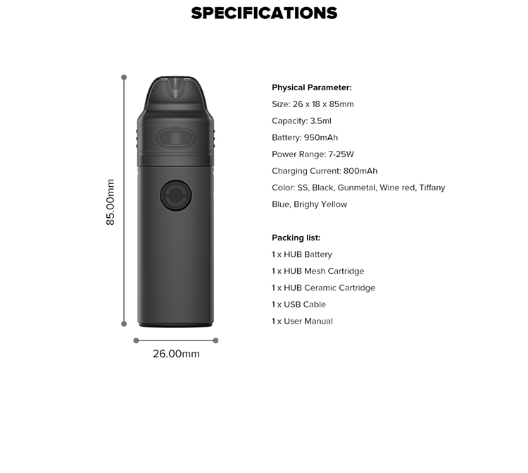 Phiness HUB Pod System Kit Phiness HUB Pod System Kit