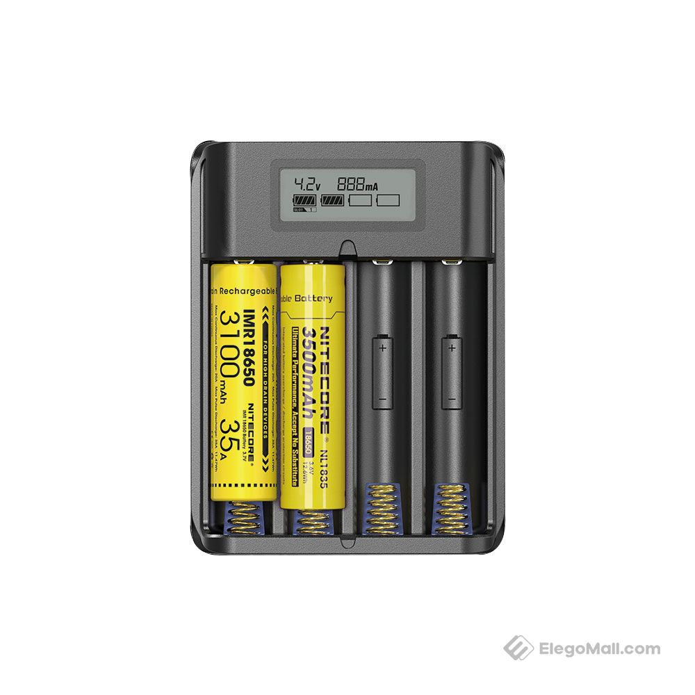 Nitecore F4 Li-ion Battery Charger 60Wh