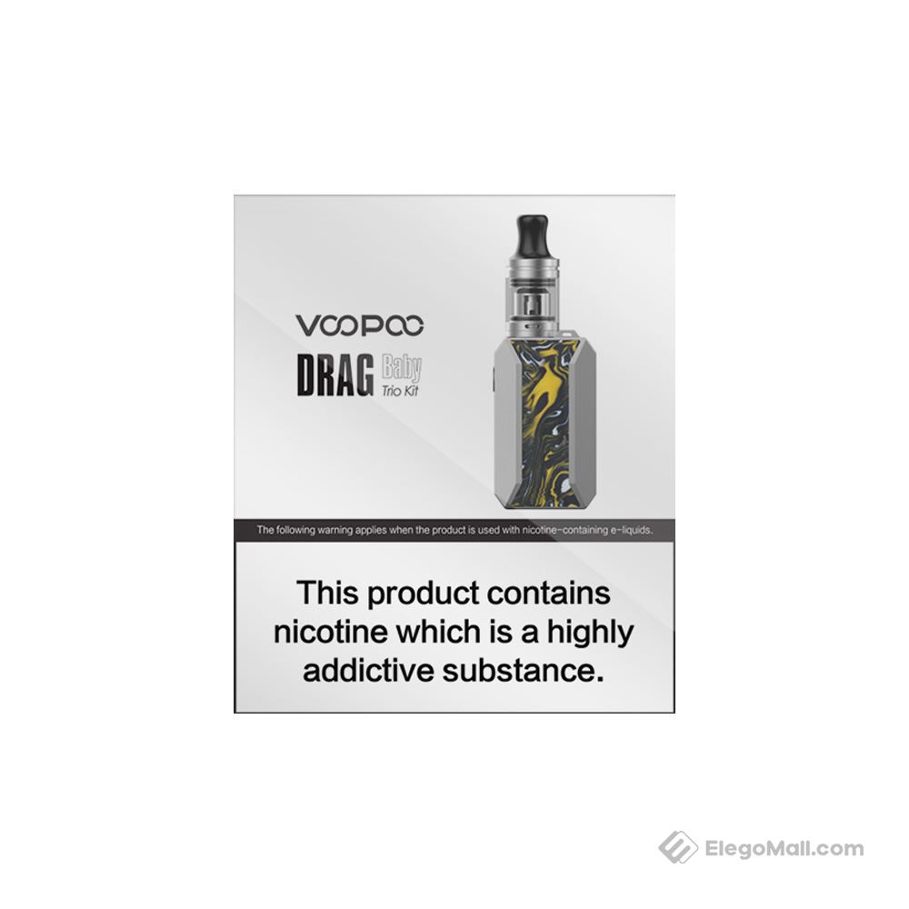 VOOPOO Drag Baby Trio 25W Starter Kit 1.8ml & 1500mAh