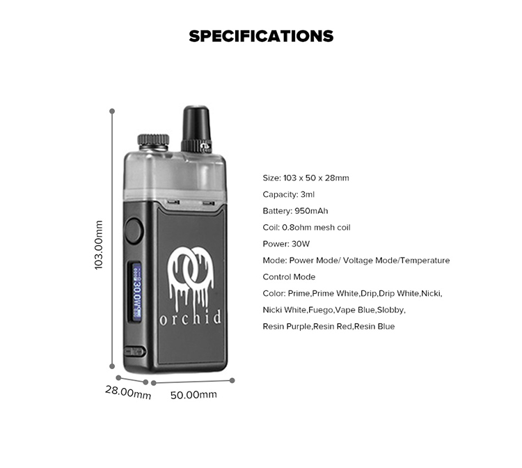 Blitz Orchid Pod System Kit