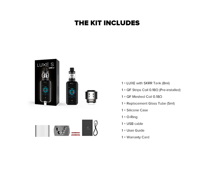 vaporesso luxe-s 220W starter kit
