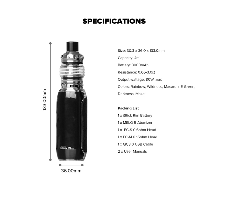 Eleaf iStick Rim Pod System Kit
