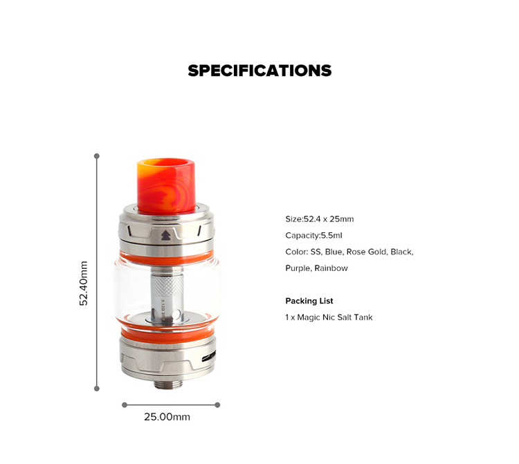 HorizonTech Magico Nic Salt Tank HorizonTech Magico Nic Salt Tank