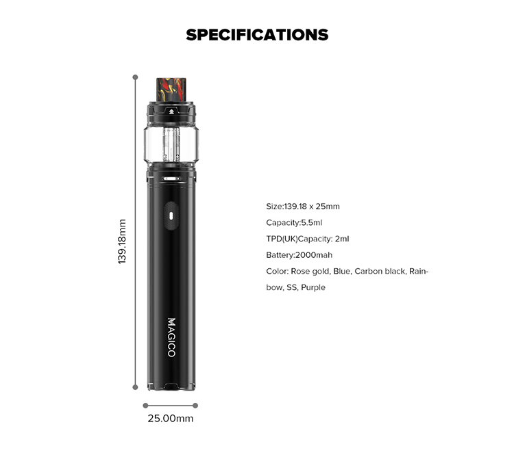 HorizonTech Magico Nic Salt Stick