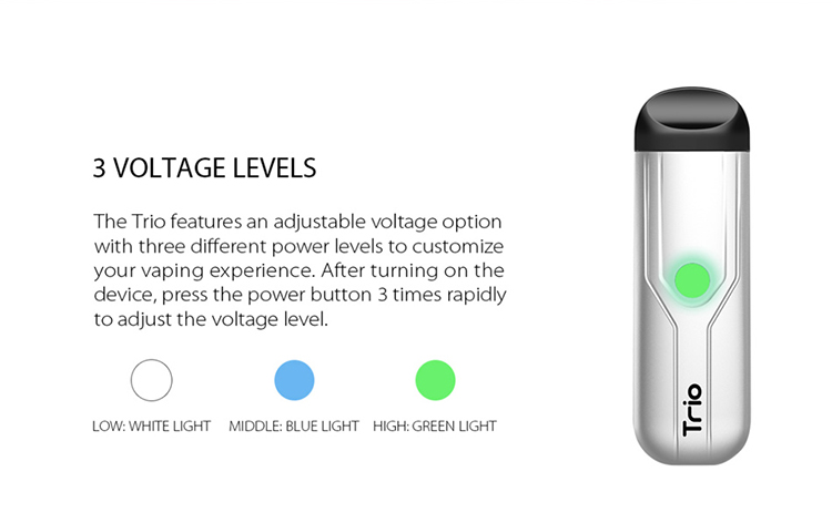 Yocan TRIO 3-in-1 Vape Pen Kit