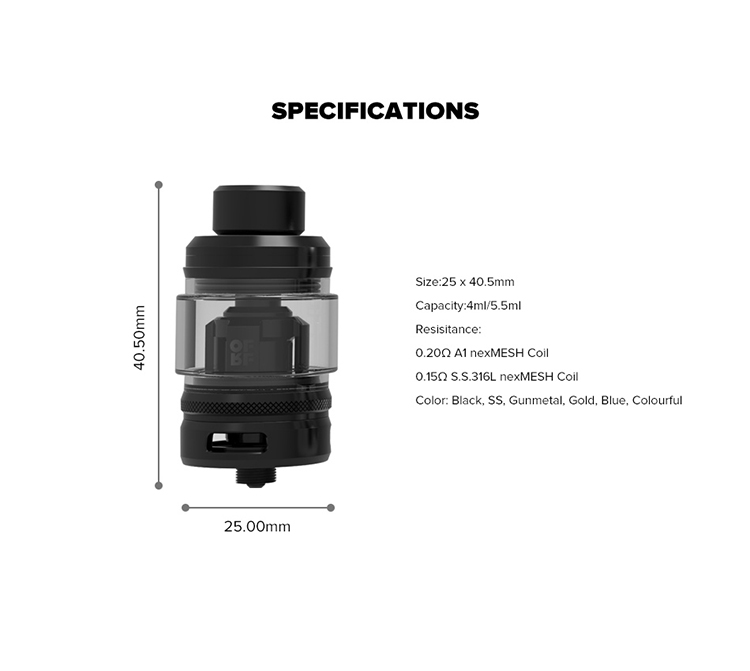 OFRF NexMESH Sub-Ohm Tank 4/2ml