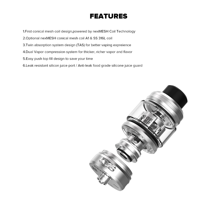 OFRF NexMESH Sub-Ohm Tank