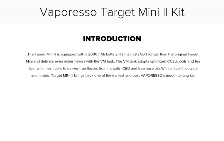 Vaporesso Target Min 2 Starter Kit