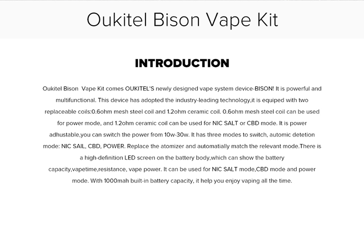 Oukitel Bison Starter Kit