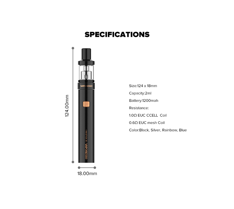 Vaporesso VM 18 STICK Pod System Kit