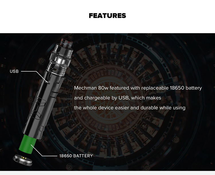Rincoe Mechman 80W Pod System Mesh Kit