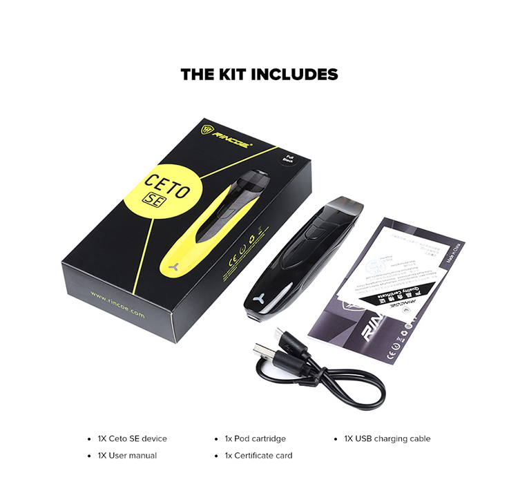 Rincoe Ceto SE AIO Pod System Kit