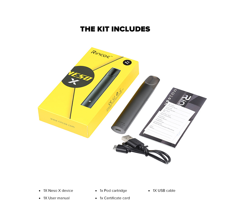 Rincoe Neso X Pod System kit