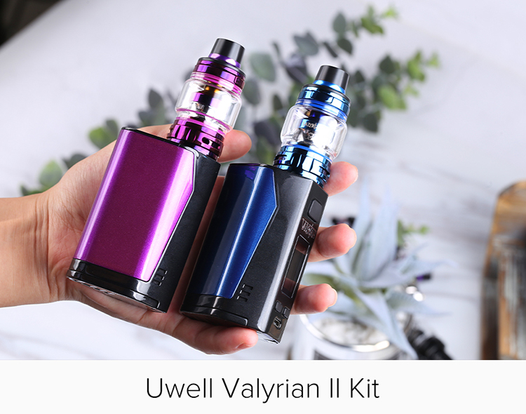 Uwell Valyrian Ⅱ Starter Kit with Sub Ohm Tank 6ml