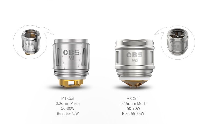 OBS Cube X 80W VW Kit with Cube X Tank 4/2ml