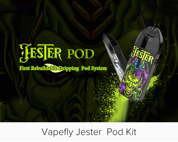 Vapefly Jester Rebuildable Dripping Pod 1000mAh & 2ml