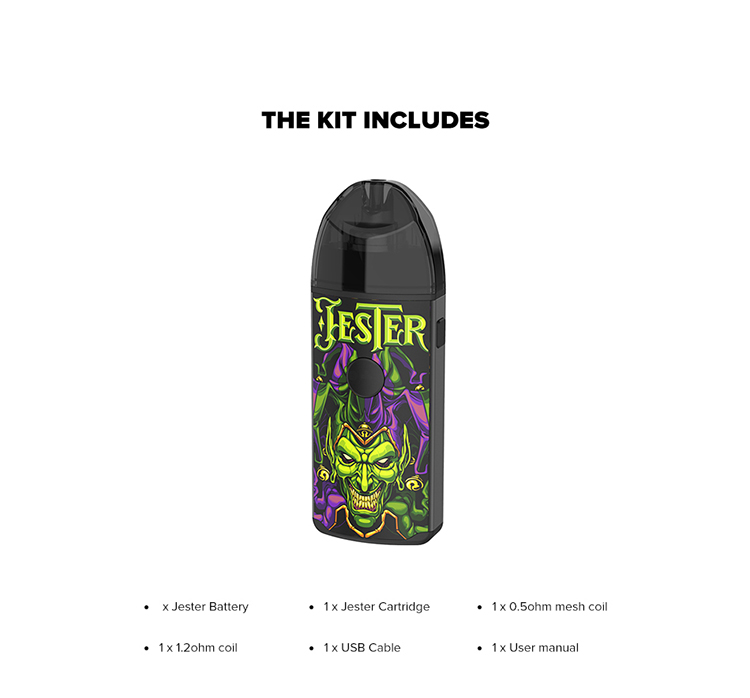 Vapefly Jester Rebuildable Dripping Pod Vapefly Jester Rebuildable Dripping Pod