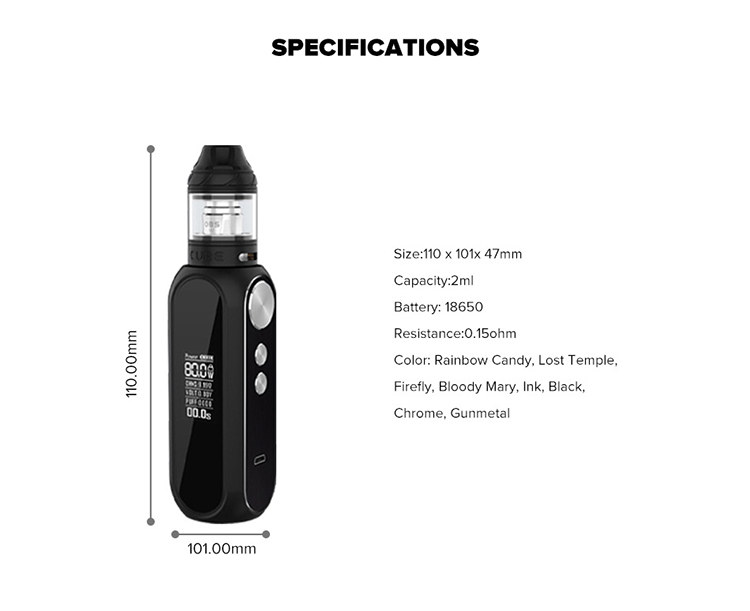OBS Cube X 80W VW Kit