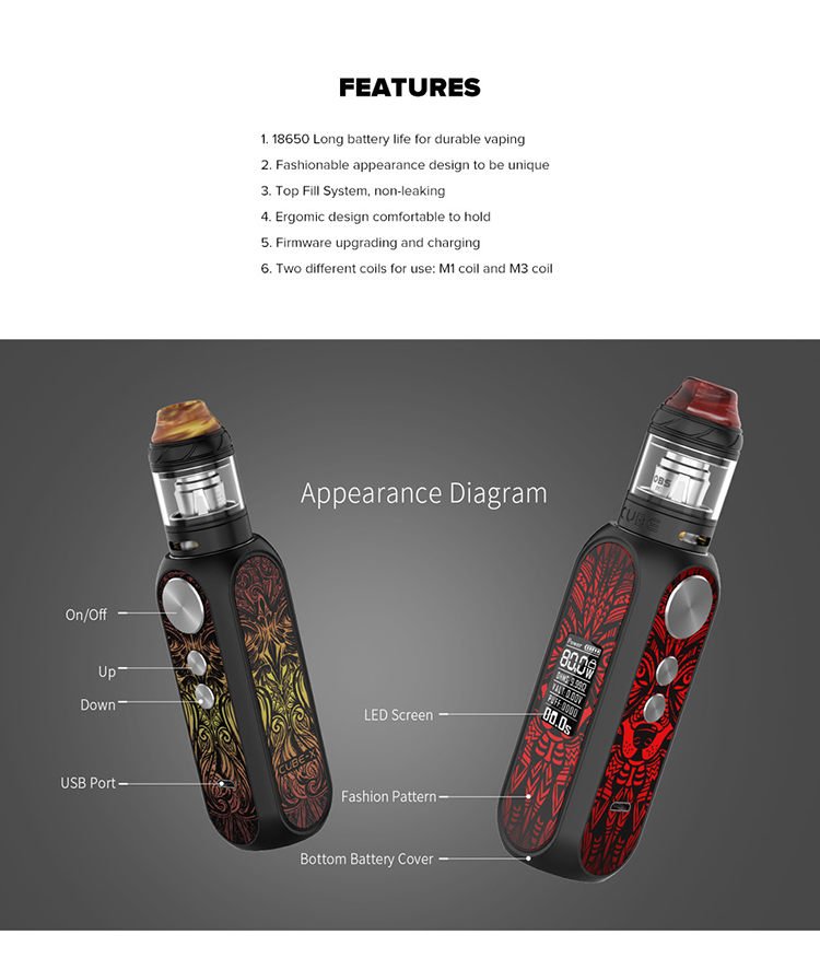 OBS Cube X 80W VW Kit