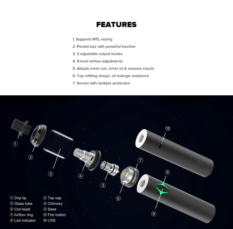 Vapefly Galaxies MTL Starter Kit