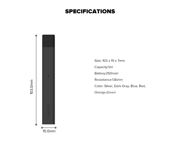 VOOPOO Alpha Zip Pod System Kit VOOPOO Alpha Zip Pod System Kit