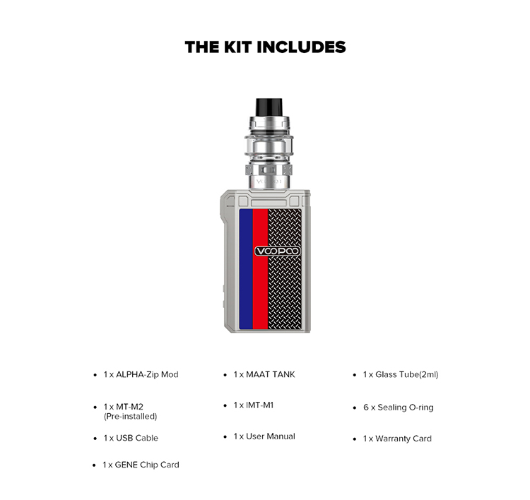 VOOPOO Alpha Mini Zip Kit VOOPOO Alpha Mini Zip Kit