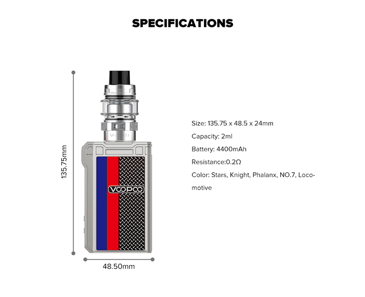 VOOPOO Alpha Mini Zip Kit VOOPOO Alpha Mini Zip Kit