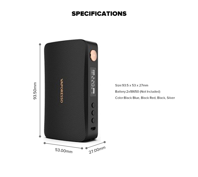 Vaporesso GEN 220W Box Mod