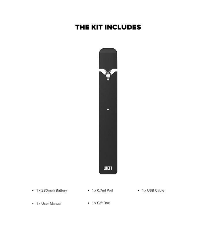Neutral W01 Pod System Kit Neutral W01 Pod System Kit