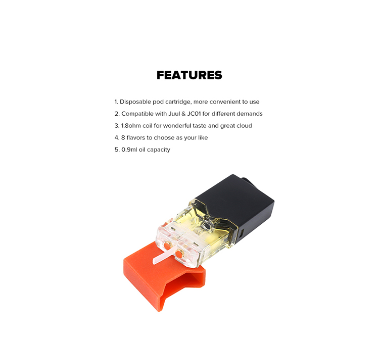 QPODS Salt Nic Oil Cartridge QPODS Salt Nic Oil Cartridge