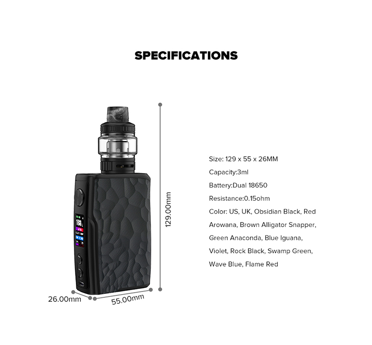Vandy Vape Swell Waterproof Starter Kit Vandy Vape Swell Waterproof Starter Kit